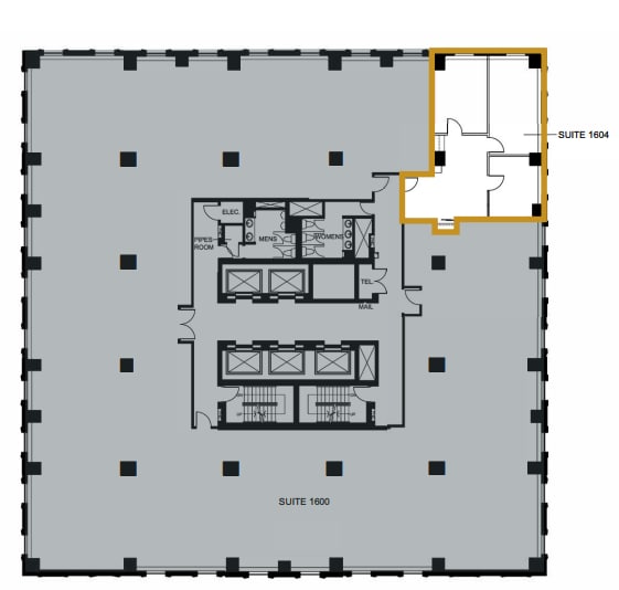 415 Yonge St, Toronto, ON for lease Floor Plan- Image 1 of 1