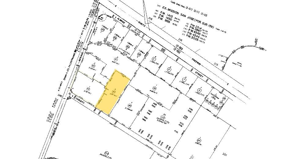 41350-41394 Christy St, Fremont, CA for lease - Plat Map - Image 2 of 2