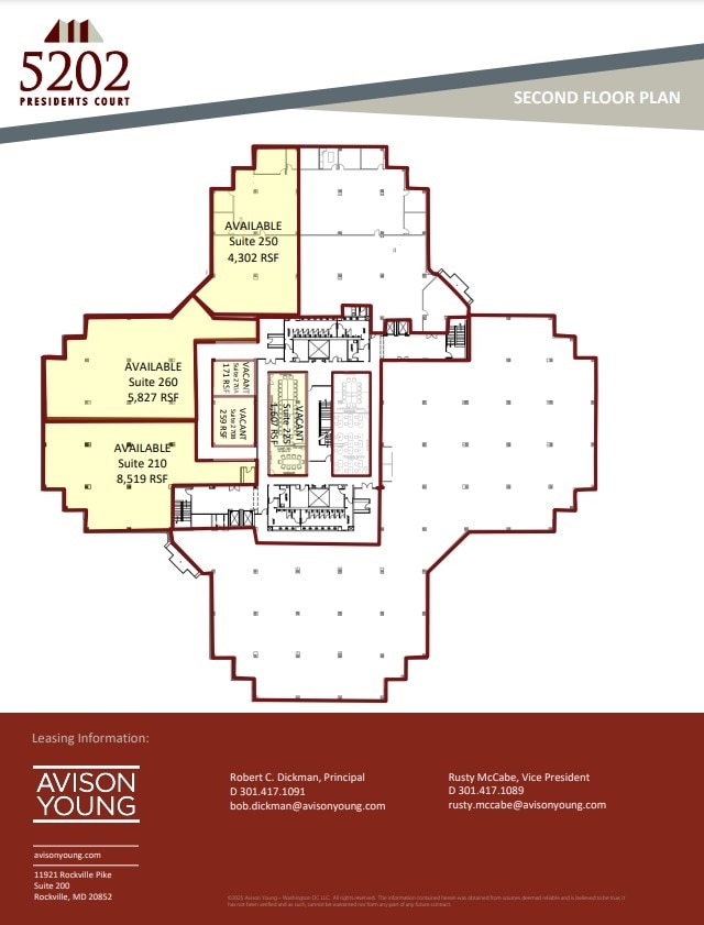 5202 Presidents Ct, Frederick, MD for lease Floor Plan- Image 1 of 1