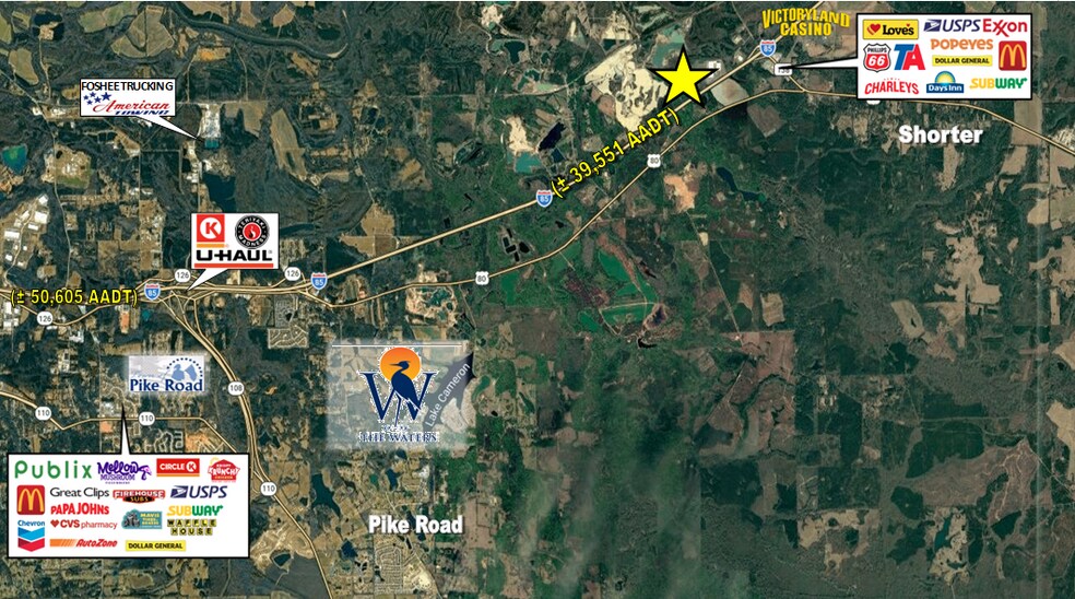 33.91 ACRES, Shorter, AL à vendre - Photo du bâtiment - Image 2 de 2