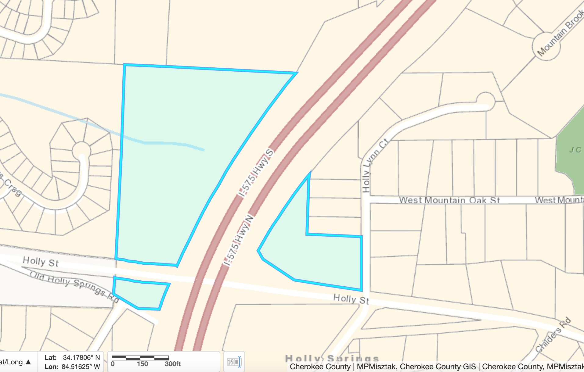 Terrain dans Holly Springs, GA à vendre Photo du bâtiment- Image 1 de 18