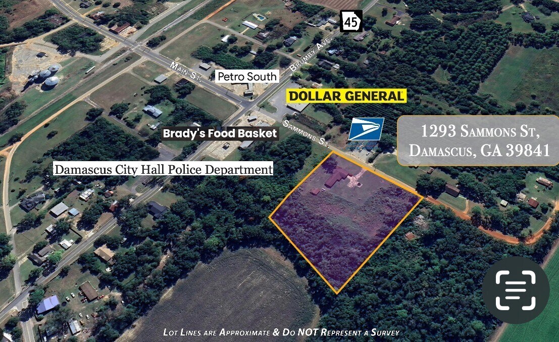 1293 Sammons St, Damascus, GA à vendre Photo du bâtiment- Image 1 de 1