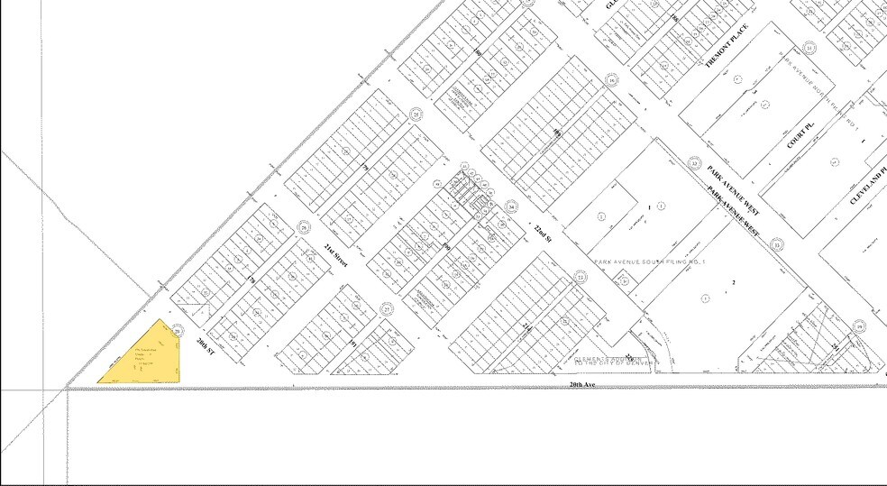 2001 Lincoln St, Denver, CO à vendre - Plan cadastral - Image 2 de 9