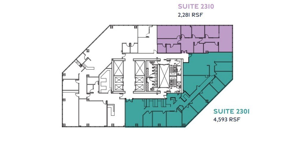 36 S Charles St, Baltimore, MD à louer Plan d’étage- Image 1 de 1
