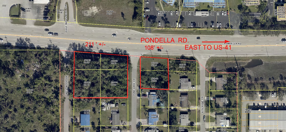 PONDELLA ROAD,, Cape Coral, FL for sale - Aerial - Image 1 of 1