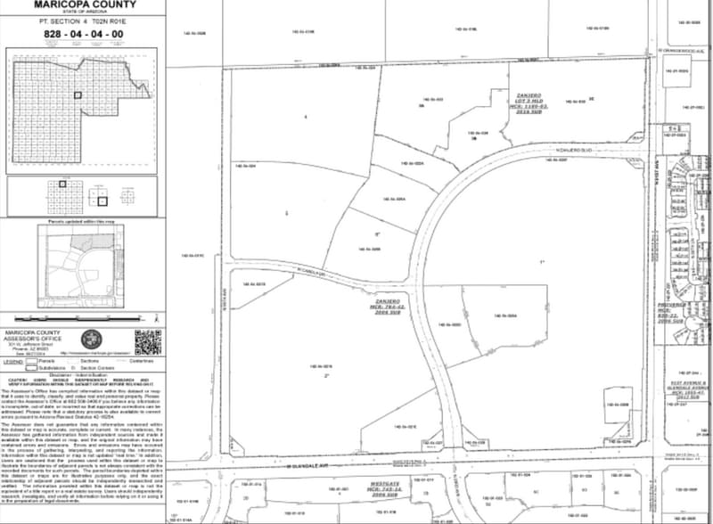 7410 N Zanjero Blvd, Glendale, AZ à louer - Plan cadastral - Image 2 de 8