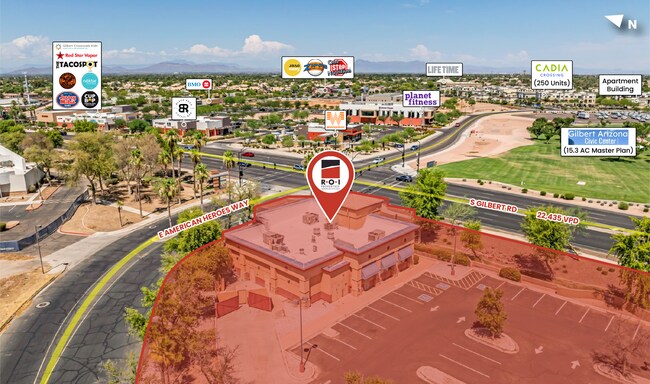 Plus de détails pour 920 S Gilbert Rd, Gilbert, AZ - Commerce de détail à vendre