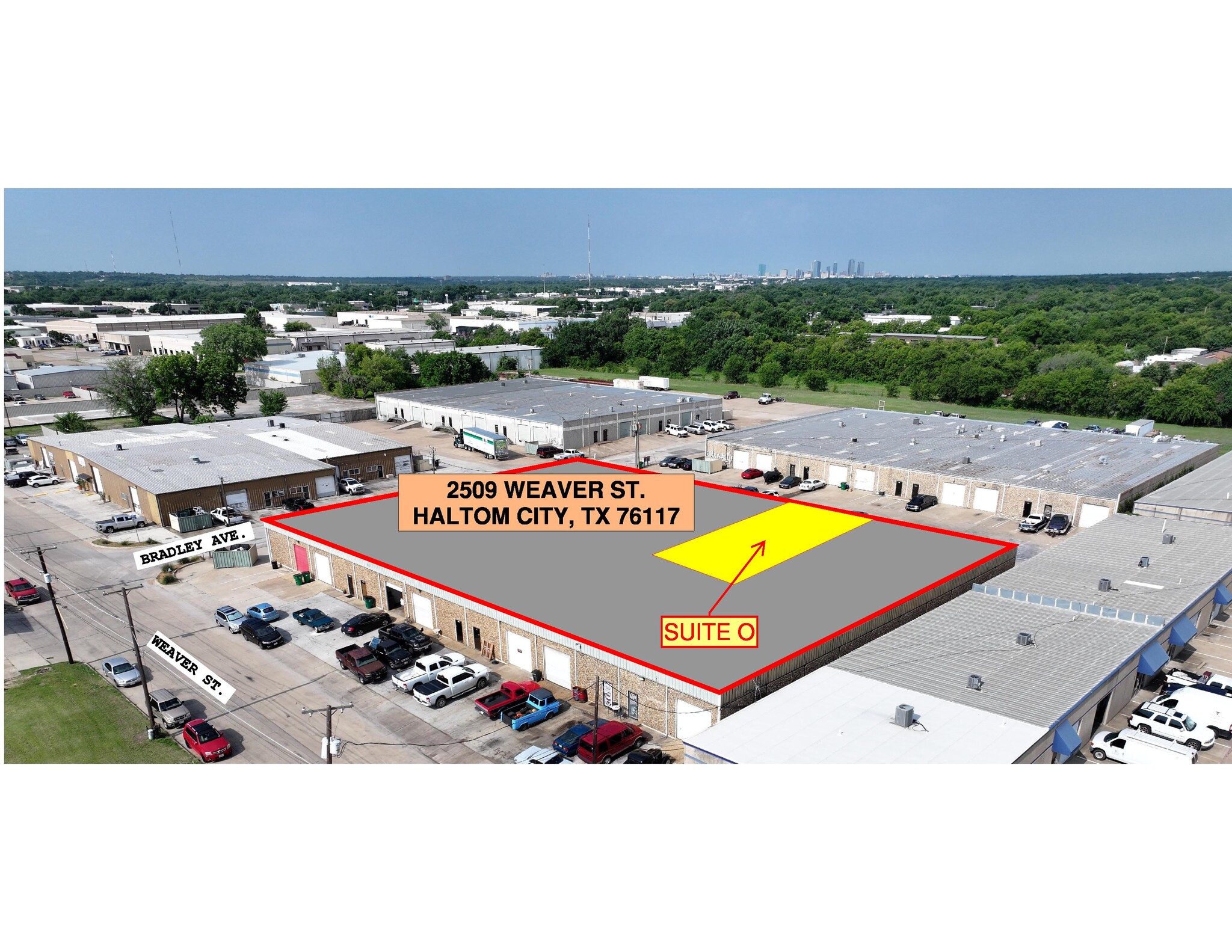 2509 Weaver St, Haltom City, TX à louer Aérien- Image 1 de 2