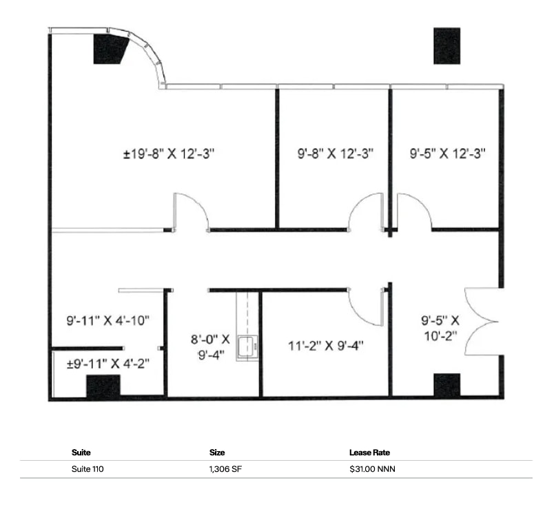 8140 Walnut Hill Ln, Dallas, TX for lease Floor Plan- Image 1 of 1