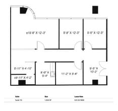 8140 Walnut Hill Ln, Dallas, TX for lease Floor Plan- Image 1 of 1