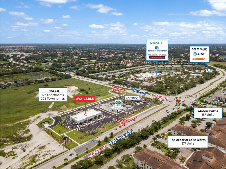 Hypoluxo Rd, Lake Worth, FL à louer - Photo du bâtiment - Image 2 de 18