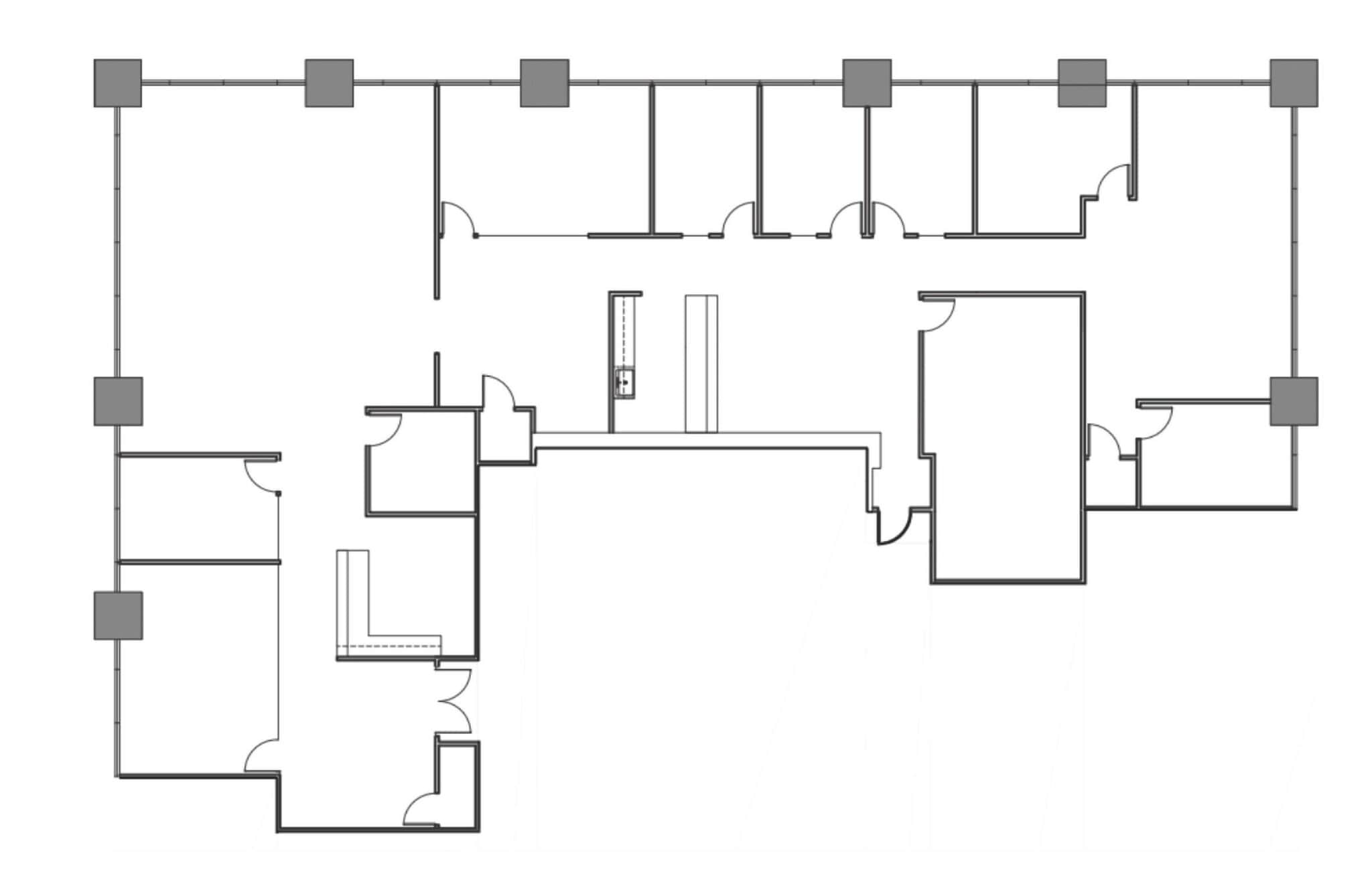 1801 Broadway, Denver, CO for lease Floor Plan- Image 1 of 1