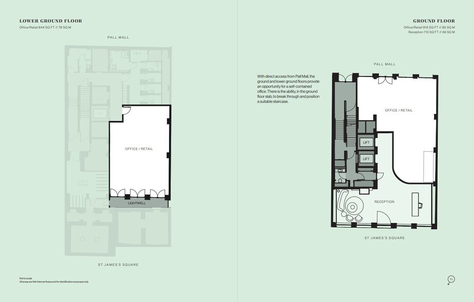 26 St. James's Sq, Londres à louer - Photo du bâtiment - Image 2 de 3