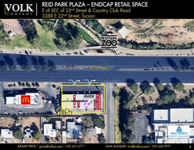 3388-3394 E 22nd St, Tucson, AZ - Aerial  map view - Image1