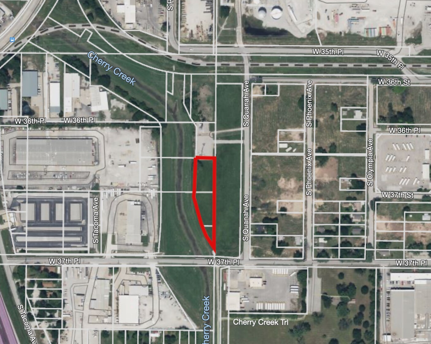 3657 Quanah Avenue, Tulsa, OK à vendre Aérien- Image 1 de 2