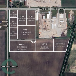 Plus de détails pour Sievers Industrial Park Land, Slater, IA - Terrain à vendre