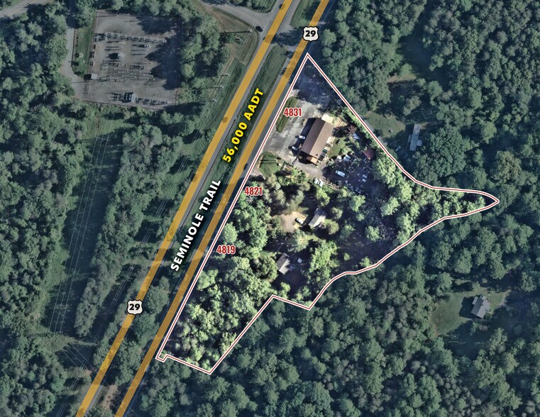 4819-4831 Seminole Trl, Charlottesville, VA à vendre - Photo du bâtiment - Image 1 de 6