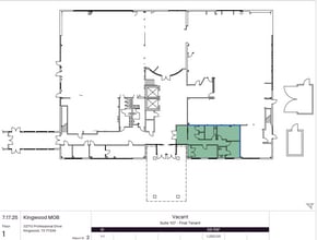 22710 Professional Dr, Kingwood, TX for lease Floor Plan- Image 1 of 1