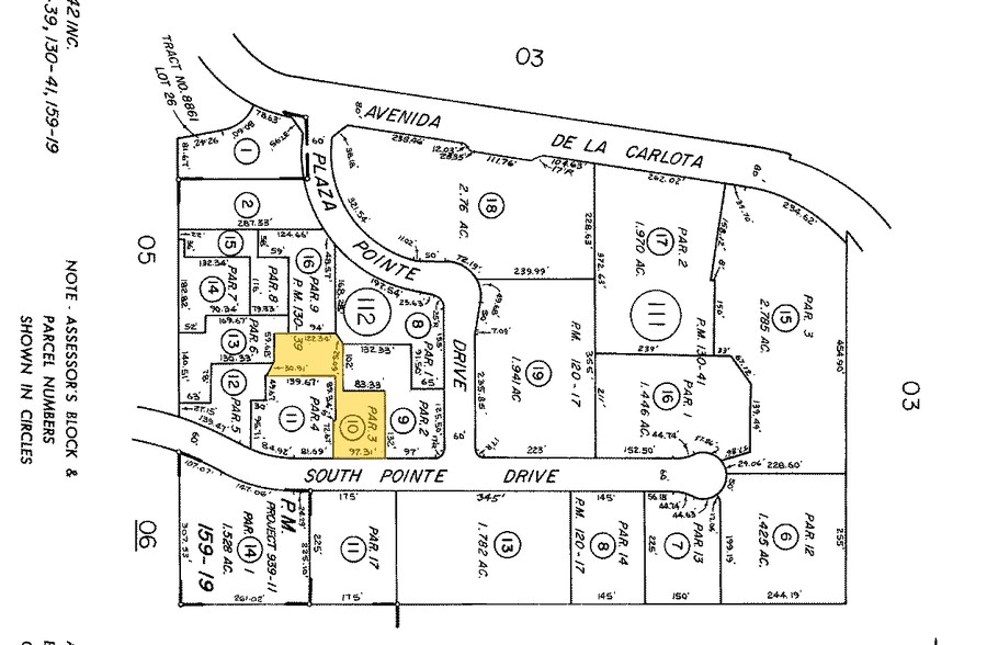 23297 South Pointe Dr, Laguna Hills, CA à vendre - Plan cadastral - Image 2 de 7