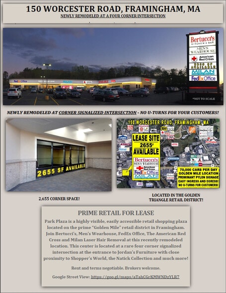 120-150 Worcester Rd, Framingham, MA for lease - Other - Image 2 of 7