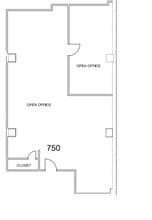 2201 Main St, Dallas, TX à louer Plan d’étage- Image 1 de 1