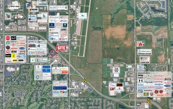 3020 N Cypress Dr, Wichita, KS - Aerial  map view