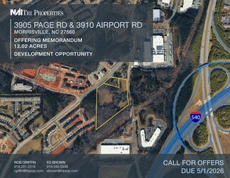 More details for 3905 Page Rd, Morrisville, NC - Land for Sale