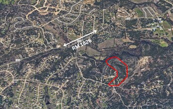 16225 Crystal Hills Dr, Austin, TX - AERIAL  map view