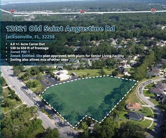 More details for 12021 Old Saint Augustine Rd, Jacksonville, FL - Land for Sale