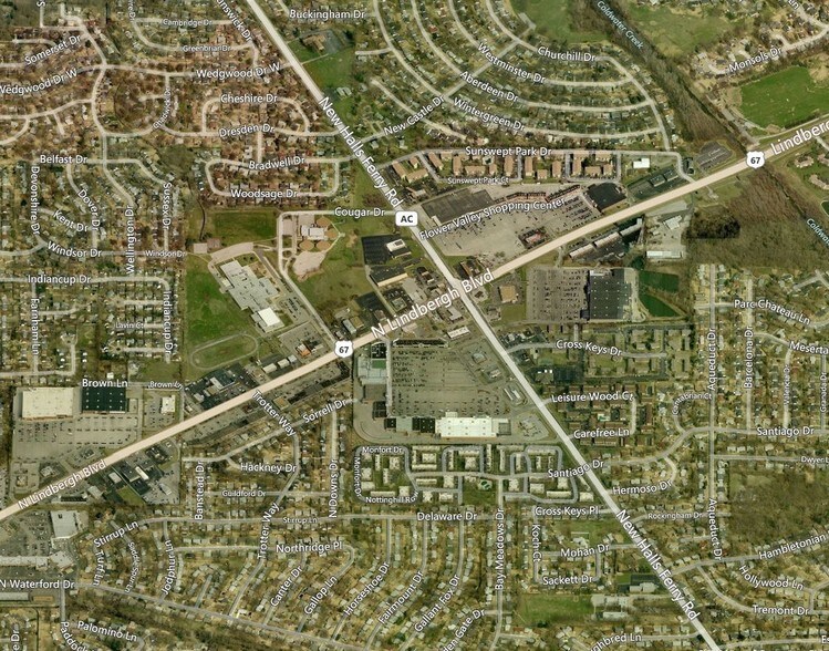 3323-3391 N Hwy 67, Florissant, MO à louer - Aérien - Image 3 de 3