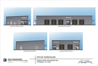 Plus de détails pour 20440 Tealbrook rd, Cypress, TX - Local d'activités à louer