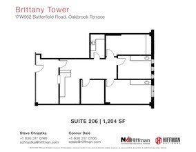 17W662 Butterfield Rd, Oakbrook Terrace, IL for lease Floor Plan- Image 1 of 1