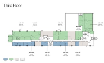 3030 Bunker Hill St, San Diego, CA à louer Plan d’étage- Image 1 de 1