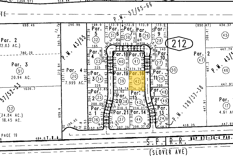 375 N Sequoia Ave, Ontario, CA for lease - Plat Map - Image 2 of 3