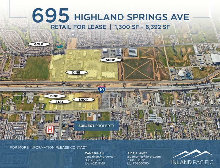 695 Highland Springs Ave, Beaumont, CA for lease - Primary Photo - Image 1 of 7