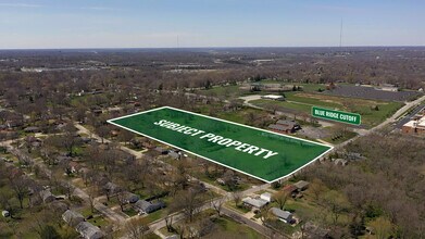 5501 Blue Ridge Cut Off, Raytown, MO - AERIAL map view