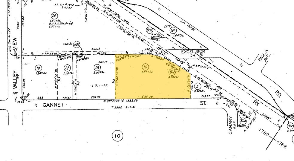 14301 Gannet St, La Mirada, CA à louer - Plan cadastral - Image 2 de 13