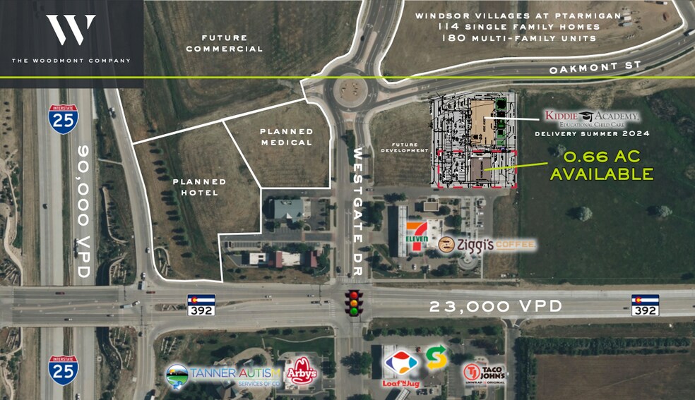 NEC I-25 & HWY 392, Windsor, CO à vendre - Photo du bâtiment - Image 1 de 5