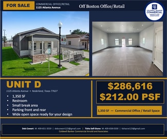 More details for 1125 Atlanta Ave, Nederland, TX - Office for Sale