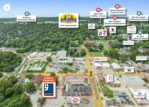 104 S Broadway St, Leavenworth, KS - Aerial map view - Image1