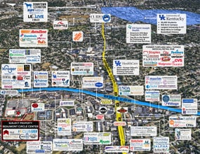 3181-3199 Beaumont Centre Cir, Lexington, KY - AÉRIEN  Vue de la carte - Image1