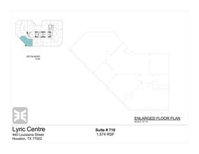 440 Louisiana St, Houston, TX for lease Site Plan- Image 1 of 1