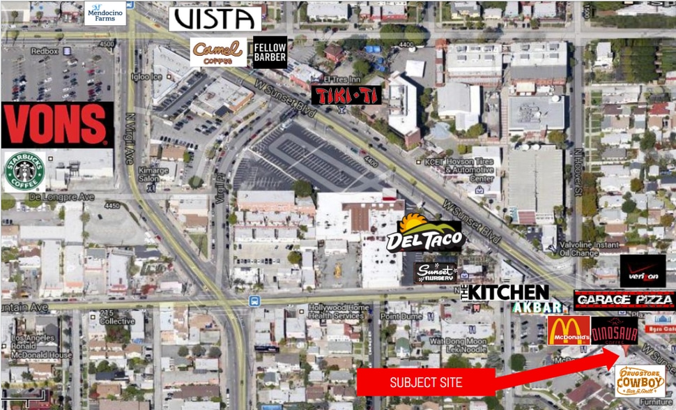 4330-4334 W Sunset Blvd, Los Angeles, CA for lease - Building Photo - Image 2 of 10