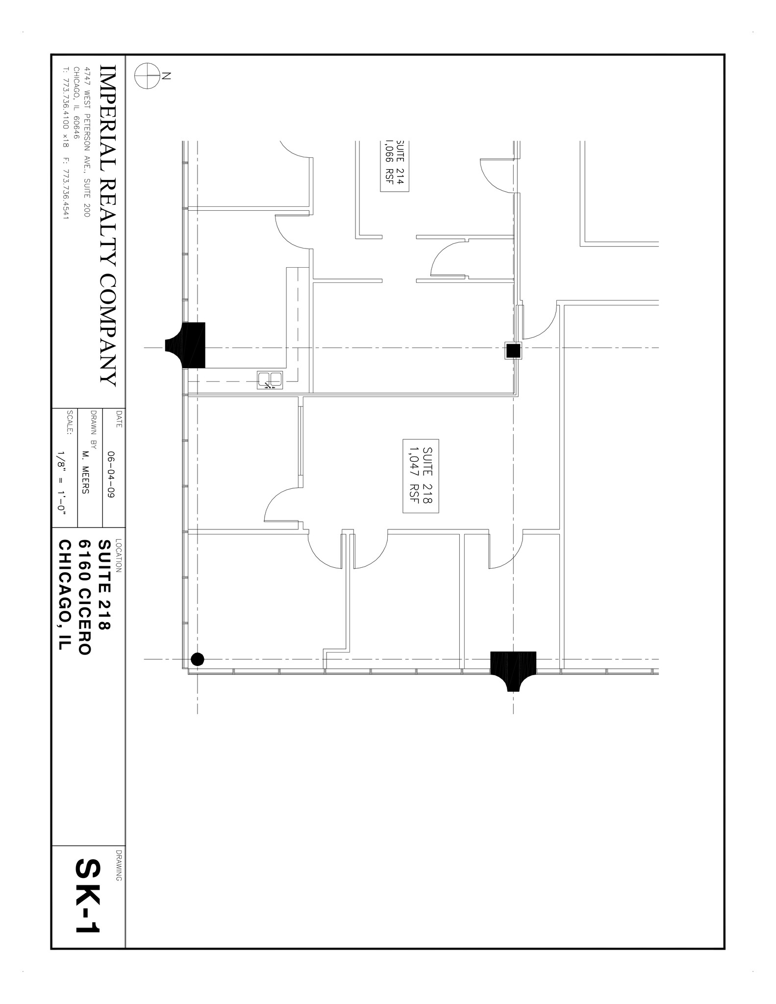 6160 N Cicero Ave, Chicago, IL à louer Plan de site- Image 1 de 1