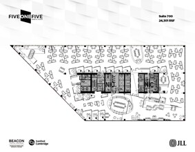 515 N State St, Chicago, IL à louer Plan d  tage- Image 1 de 15