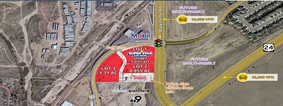 SWC Meadowbrook Pkwy & Marksheffel Rd portefeuille de 2 propriétés à vendre sur LoopNet.ca - Photo principale - Image 1 de 3