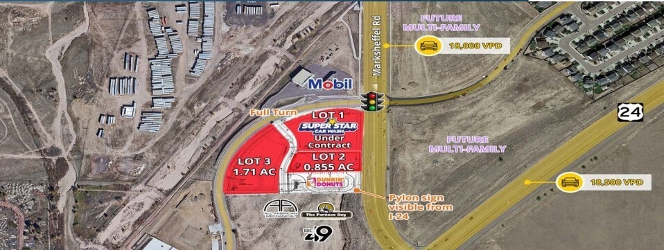 SWC Meadowbrook Pkwy & Marksheffel Rd portefeuille de 2 propriétés à vendre sur LoopNet.ca Photo principale- Image 1 de 4