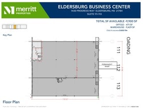 1393 Progress Way, Eldersburg, MD à louer Plan d’étage- Image 2 de 2