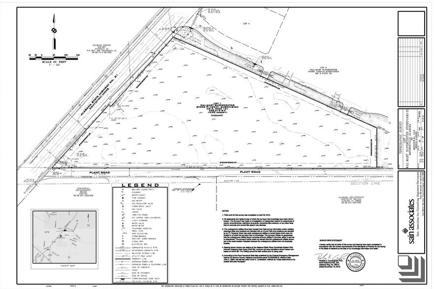 S Alabama Ave, Monroeville, AL à vendre - Plan de site - Image 3 de 3