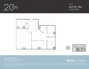 20 N Clark St, Chicago, IL for lease Floor Plan- Image 1 of 1